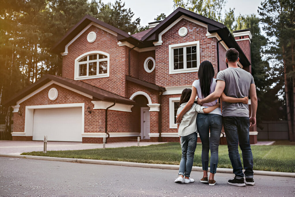 single-family homes in suburban areas