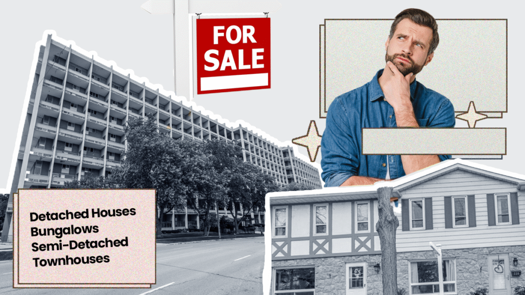 Different types of homes you can purchase in Canada